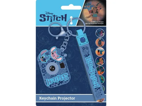 Lilo & Stitch klíčenka s projektorem 1 ks