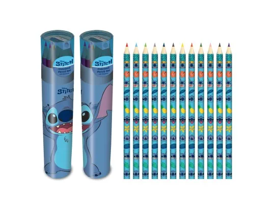 Lilo & Stitch set pastelek tubus