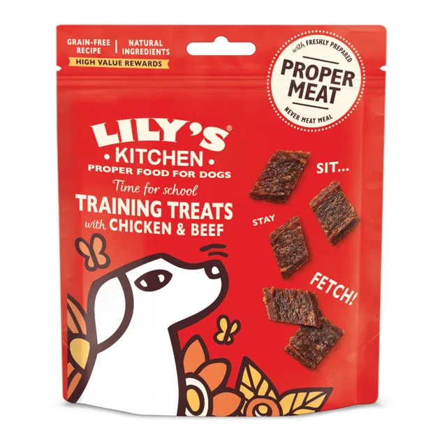 Lily's Kitchen Adult Trainingsnacks kuřecí a hovězí - 70 g
