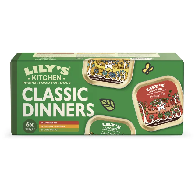 Lily's Kitchen Classic Dinners pro psy - 12 x 150 g