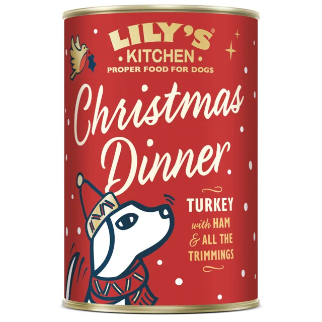 Lily's Kitchen Dinner 1 x 400 g - vánoční hostina s krocanem