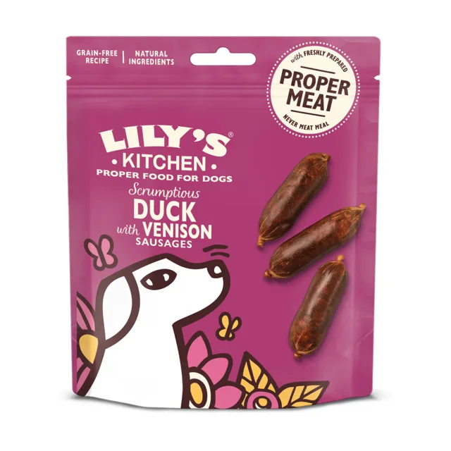 Lily's Kitchen klobásky - 70 g kachna a zvěřina