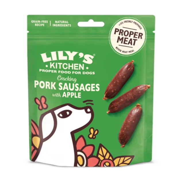 Lily's Kitchen klobásky - výhodné balení: 3 x 70 g kachna a zvěřina
