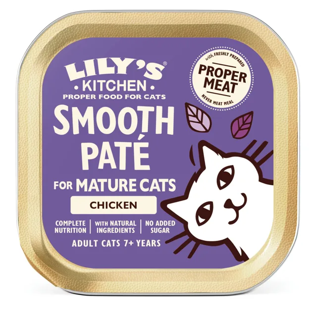 Lily's Kitchen Senior Smooth Paté Selection 19 x 85 g - kuřecí