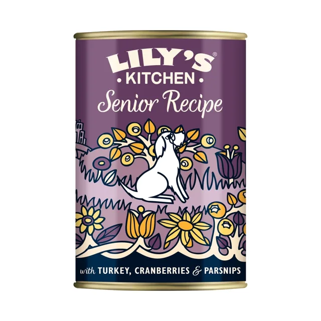 Lily's Kitchen Senior Turkey - výhodné balení: 12 x 400 g