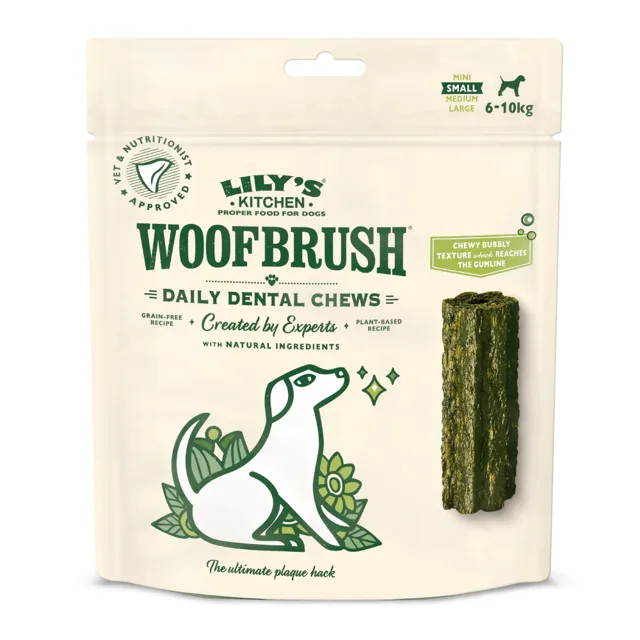 Lily's Kitchen Woofbrush Dental Sticks pro malé psy - 7 x 22 g
