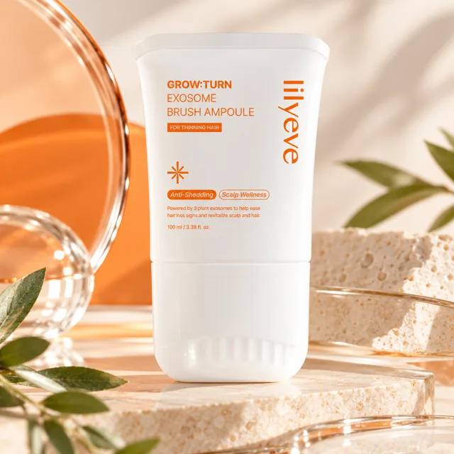 LILYEVE - Turn Exosome Brush Ampoule - Stimulační sérum proti padání vlasů - 100 ml