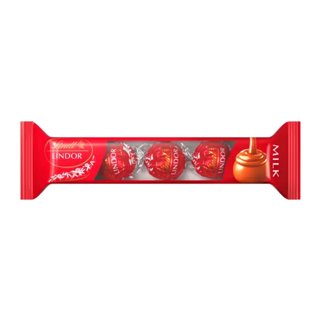 Lindor Bonbóny z mléčné čokolády s jemnou náplní 37 g
