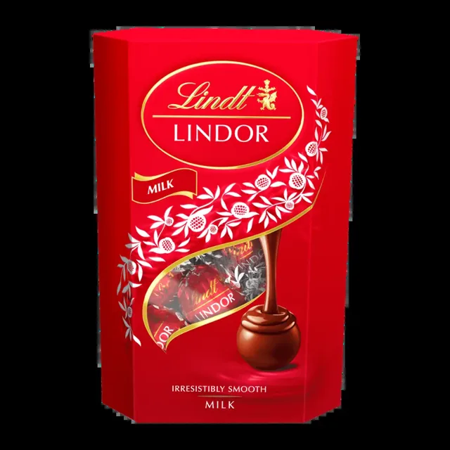 Lindor Mléčná čokoláda s jemnou tekutou náplní Lindt
