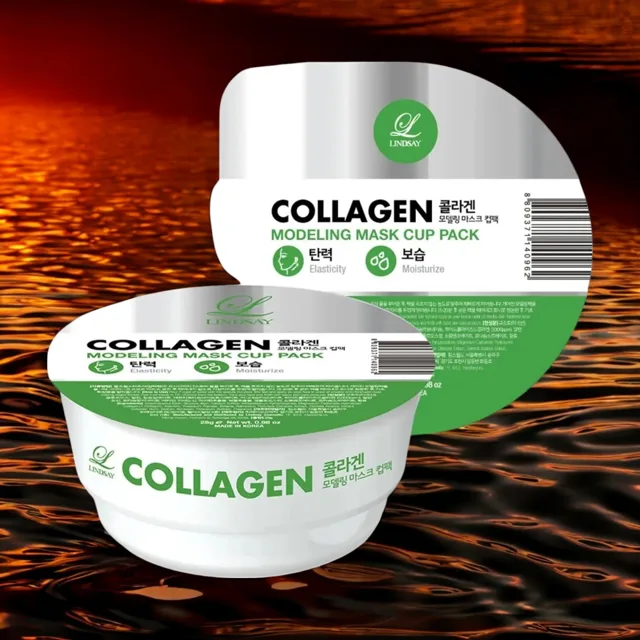 LINDSAY - Modeling Cup Pack Collagen - Kolagenová alginátová maska na pleť - 28 g