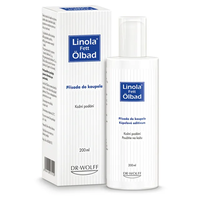 LINOLA Fett Ölbad Přísada do koupele 200 ml