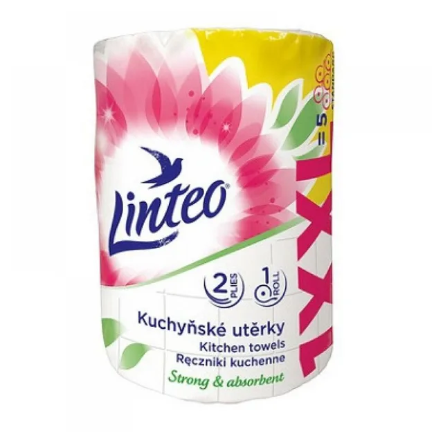 LINTEO Kuchyňské utěrky  XXL 2-vrstvé 1x50 m