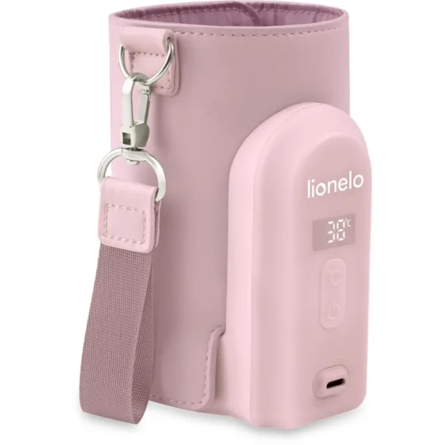 Lionelo Care Thermup Go Evo ohřívač kojeneckých lahví Pink Mist 1 ks