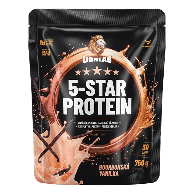 Lionlab 5-Star Protein Bourbonská vanilka