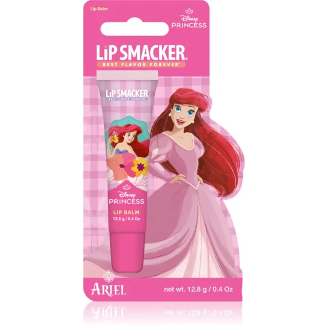 Lip Smacker Disney Princess Ariel balzám na rty příchuť Strawberry 12.8 g