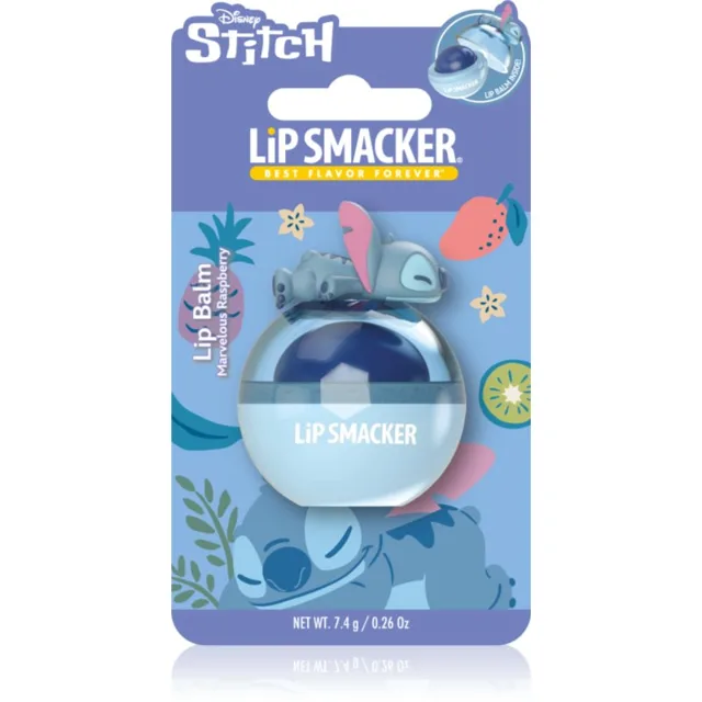 Lip Smacker Stitch balzám na rty příchuť Marvelous Raspberry 7.4 g
