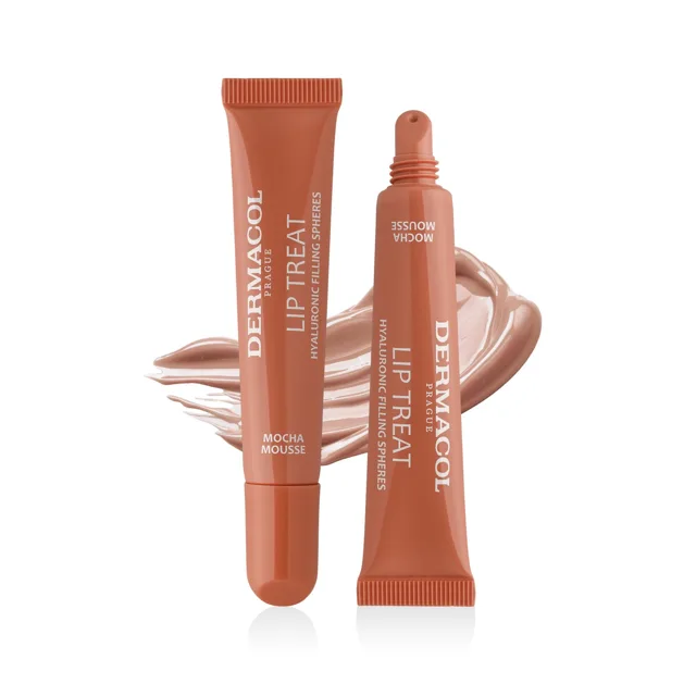 Lip Treat hydratační lesk na rty č. 8 Mocha Mousse Dermacol - Oficiální e-shop Dermacol