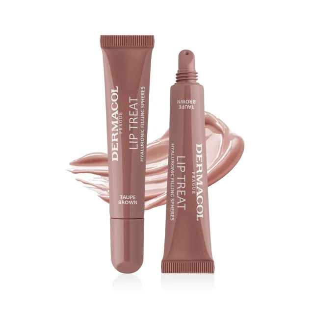 Lip Treat hydratační lesk na rty č. 9 Taupe Brown Dermacol - Oficiální e-shop Dermacol