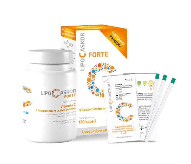 Lipo C Askor Forte 120 kapslí