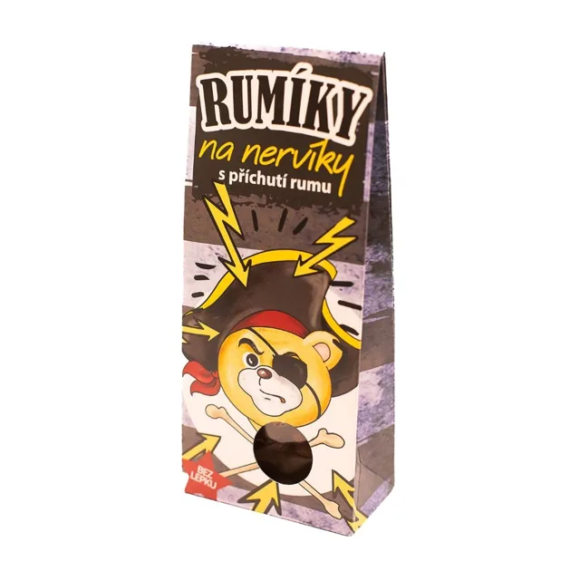LIPOO Čajoví medvídci Rumíky na nervíky s příchutí rumu 50 g