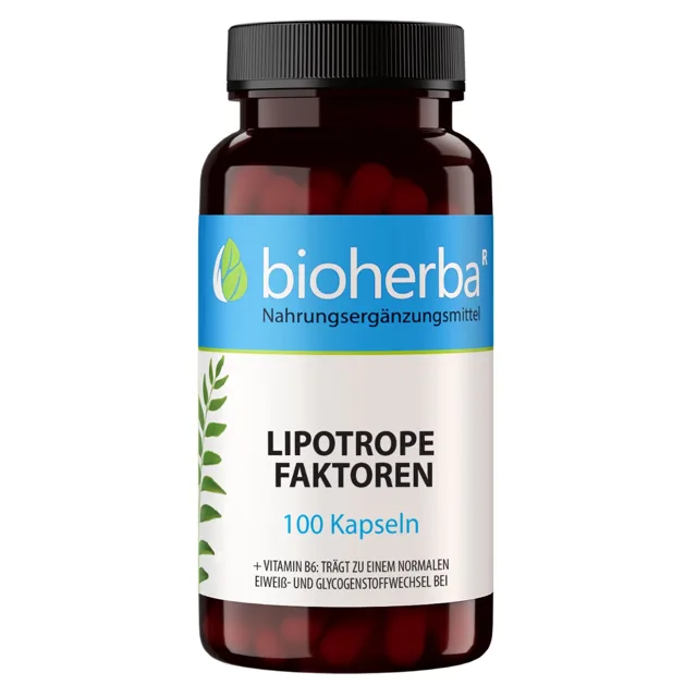 Lipotropní faktory – 100 kapslí – Bioherba