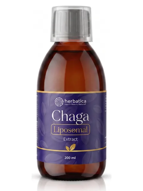 Lipozomální extrakt Čaga (40 % polysacharidů) - 200 ml