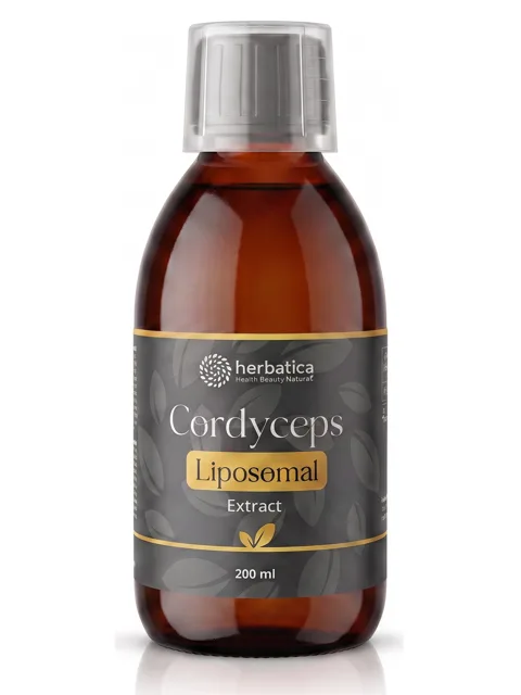 Lipozomální extrakt Cordyceps (40 % polysacharidů) - 200 ml