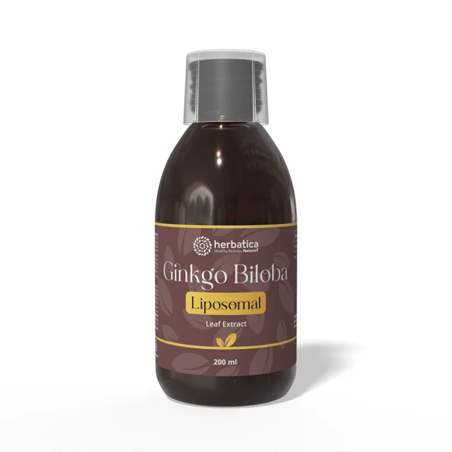 Lipozomální extrakt Ginkgo Biloba - 200 ml - Herbatica