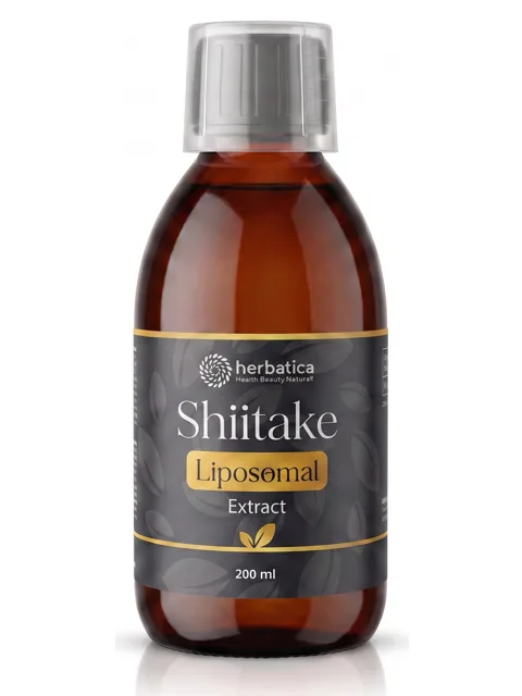 Lipozomální extrakt Shiitake (30 % polysacharidů) – 200 ml
