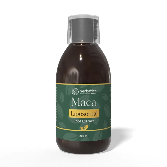 Lipozomální extrakt z kořene Maca – 200 ml – Herbatica