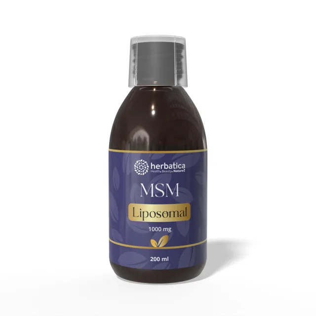 Lipozomální MSM (Methylsulfonylmethan) - 200 ml - Herbatica