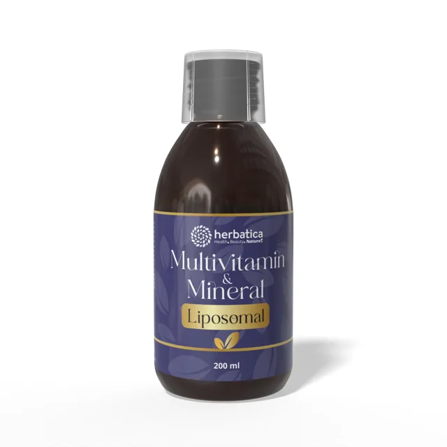 Lipozomální Multivitamín & Minerál - 200 ml - Herbatica
