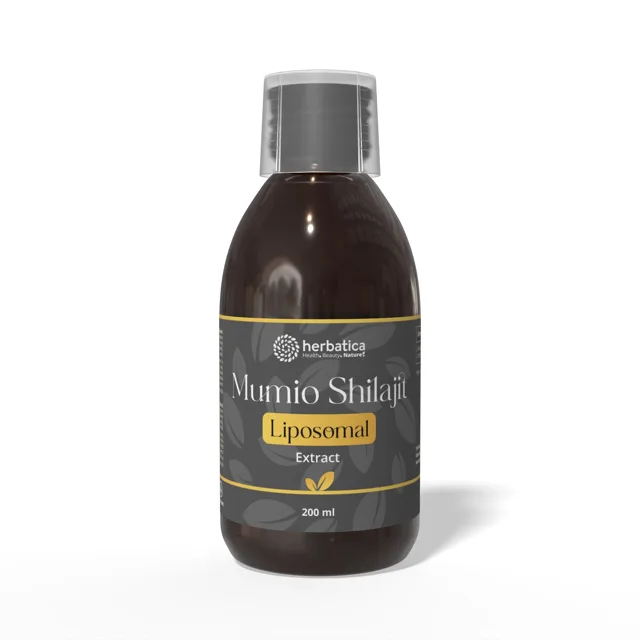 Lipozomální Shilajit Mumio Extrakt - 200 ml - Herbatica