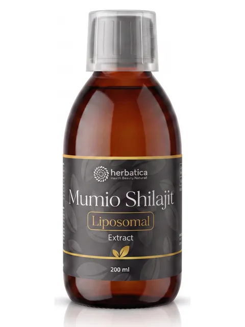 Lipozomální Shilajit Mumio Extrakt - 200 ml