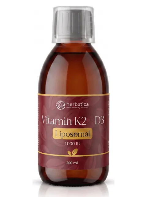 Lipozomální vitamín K2 + D3 - 200 ml