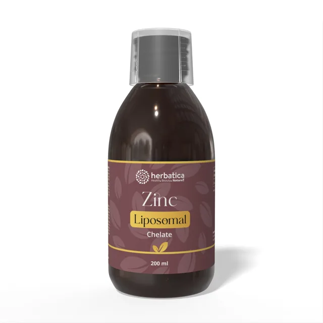 Lipozomální Zinek Chelát - 200 ml - Herbatica