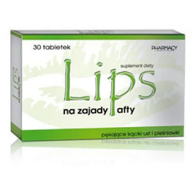 LIPS tablety koutky a afty 30 tablet