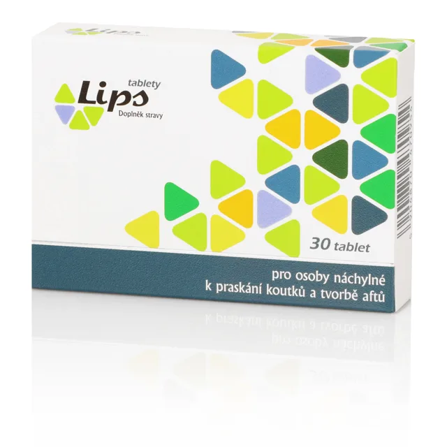 Lips tablety koutky a afty tbl.30