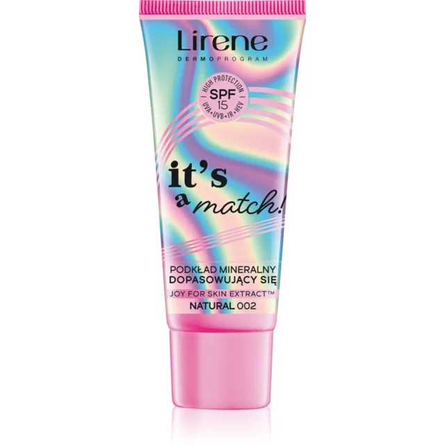 Lirene Mineral minerální krém SPF 15 natural pod make-up 30 ml