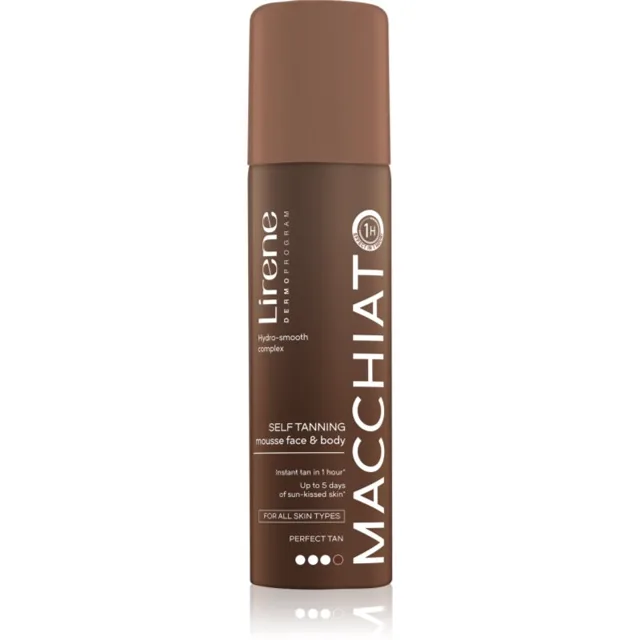 Lirene Perfect Tan samoopalovací pěna na obličej a tělo 150 ml
