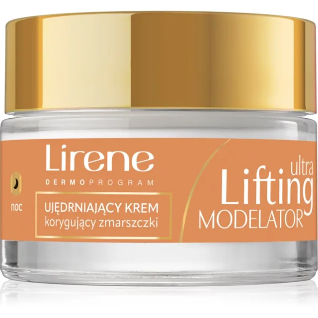 Lirene Ultra Lifting Modelator 50+ zpevňující noční krém pro korekci vrásek 50 ml