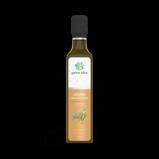 Lišejník islandský – třtinový sirup 250 ml – Green idea