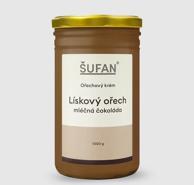 Lískoořechový krém s mléčnou čokoládou, 1 000 g