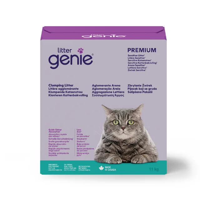 Litter Genie Premium Sensitive kočičí stelivo  - 11 kg