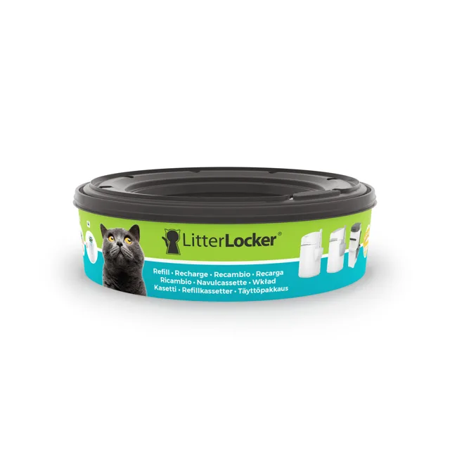 LitterLocker II náhradní kazeta - výhodné balení: 8 x náhradní kazeta pro LL II