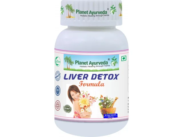 Liver Detox Formula – 500 mg, 60 kapslí