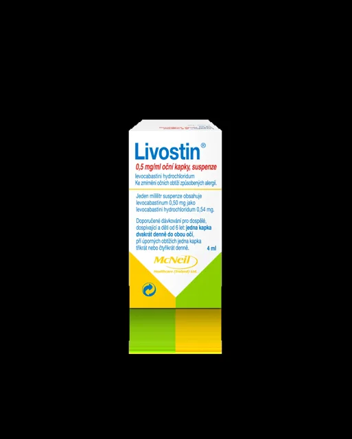 Livostin 0.5 mg/ml oph.gtt.sus.4 ml
