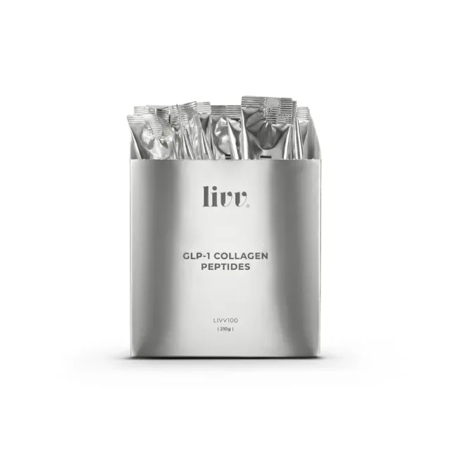 LIVV GLP-1 Collagen Peptides lesní ovoce – 30×7 g