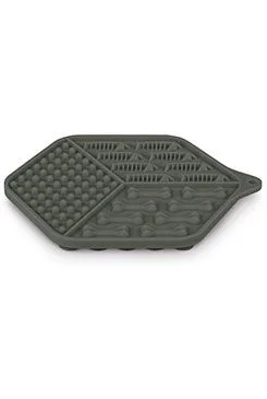 Lízací podložka pro kočky silicone šedá Zolux