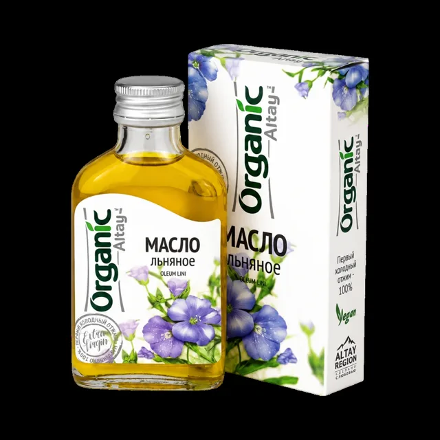 Lněný olej – 100 ml – Organic Altay (Specialist)